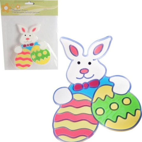 NAKLEJKA ŻELOWA SAMOPRZYLEPNA NA OKNO ZAJĄC