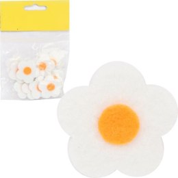 OZDOBY WIELKANOCNE ZESTAW KWIATKÓW 10 SZT NA PRZYLEPIEC/2