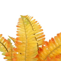 PAPROĆ BUKIET 12 GAŁĄZEK 44 CM KOLOR POMARAŃCZOWY