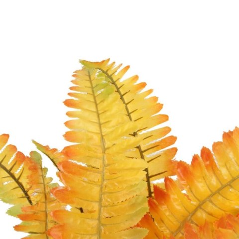 PAPROĆ BUKIET 12 GAŁĄZEK 44 CM KOLOR POMARAŃCZOWY