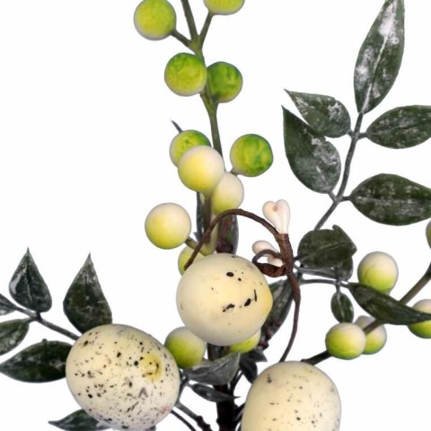 PIK Z JAJKIEM GAŁĄZKA WIELKANOCNA 26 CM KREMOWA