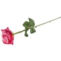 RÓŻA 62 cm KOLOR CIEMNO RÓŻOWY