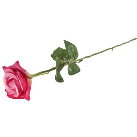 RÓŻA 62 cm KOLOR CIEMNO RÓŻOWY
