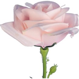 RÓŻA 62 cm KOLOR JASNO RÓŻOWA