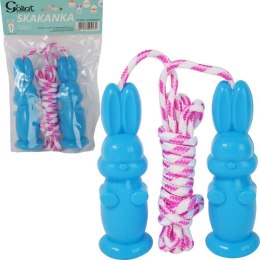 SKAKANKA Z NIEBIESKIMI ZAJĄCZKAMI 216 CM