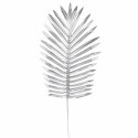 SREBRNY Liść Cycasa do Kompozycji Kwiatowych 35x20 cm