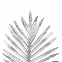 SREBRNY Liść Cycasa do Kompozycji Kwiatowych 35x20 cm