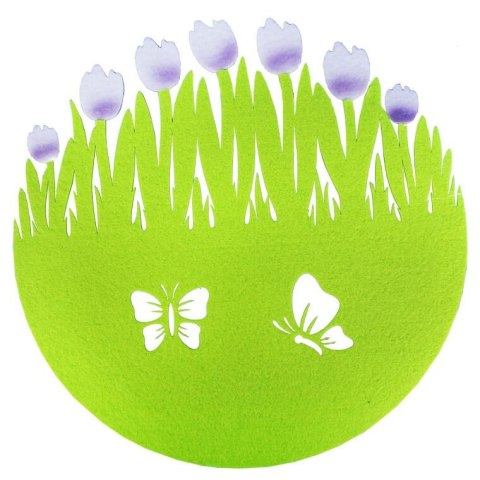 Serweta podkładka wielkanocna II fioletowa