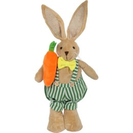 ZAJĄC PLUSZOWY Z MARCHEWKĄ FIGURKA STOJĄCA 45 CM
