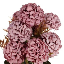 BUKIET 9 HORTENSJI JESIENNYCH 40 CM KOLOR PUDROWY RÓŻ