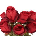 BUKIET 9 RÓŻ W PĄKACH 46 CM KOLOR CZERWONY