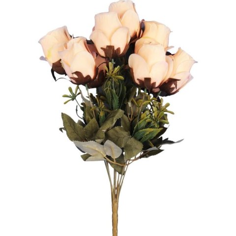 BUKIET 9 RÓŻ W PĄKACH 46 CM KOLOR ŻÓŁTY