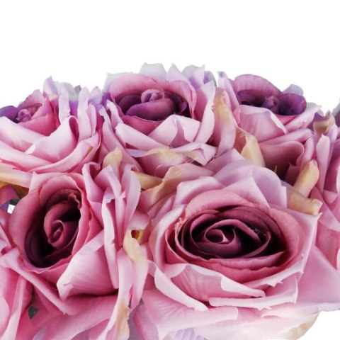 BUKIET 9 ROZWINIĘTYCH RÓŻ 48 CM KOLOR JASNY FIOLET BUKIET 9 ROZWINIĘTYCH RÓŻ 48 CM KOLOR JASNY FIOLET