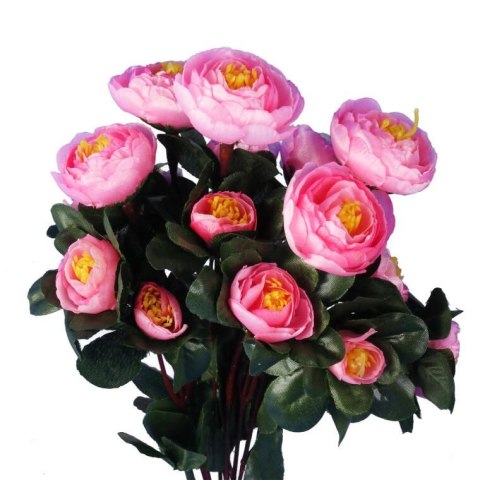 BUKIET KAMELII 35 CM KOLOR JASNO RÓŻOWY