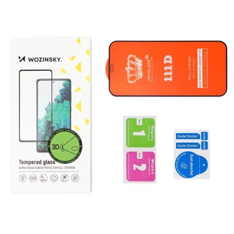 Szkło hartowane na cały ekran z ramką do Samsung Galaxy A22 4G Case Friendly - czarny Szkło hartowane na cały ekran z ramką do Samsung Galaxy A22 4G Case Friendly - czarny