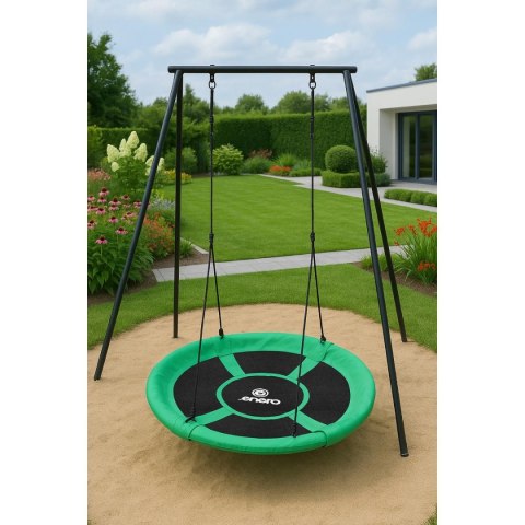 HUŚTAWKA OGRODOWA BOCIANIE GNIAZDO 110CM XXXL ZIELONA HUŚTAWKA OGRODOWA BOCIANIE GNIAZDO 110CM XXXL ZIELONA