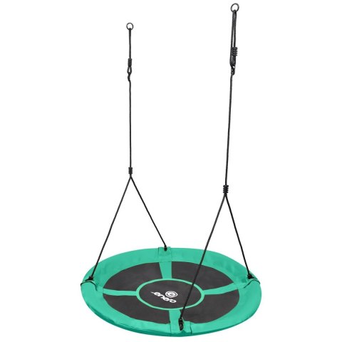 HUŚTAWKA OGRODOWA BOCIANIE GNIAZDO 110CM XXXL ZIELONA HUŚTAWKA OGRODOWA BOCIANIE GNIAZDO 110CM XXXL ZIELONA