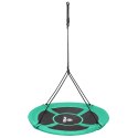 HUŚTAWKA OGRODOWA BOCIANIE GNIAZDO 110CM XXXL ZIELONA