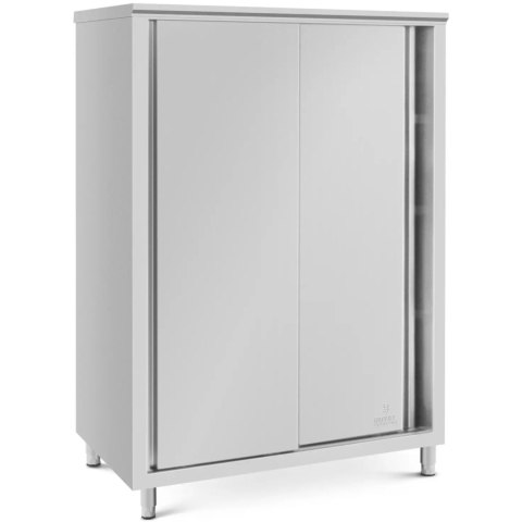 Szafa gastronomiczna z drzwiami suwanymi STAL 120 x 70 x 180 cm Szafa gastronomiczna z drzwiami suwanymi STAL 120 x 70 x 180 cm