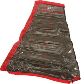 Płachta pokrowiec organizer na klucze 6-19mm 8 sztuk