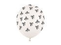 Balony, Kokardki, Pastel Off-white, 30 cm, 50 szt.
