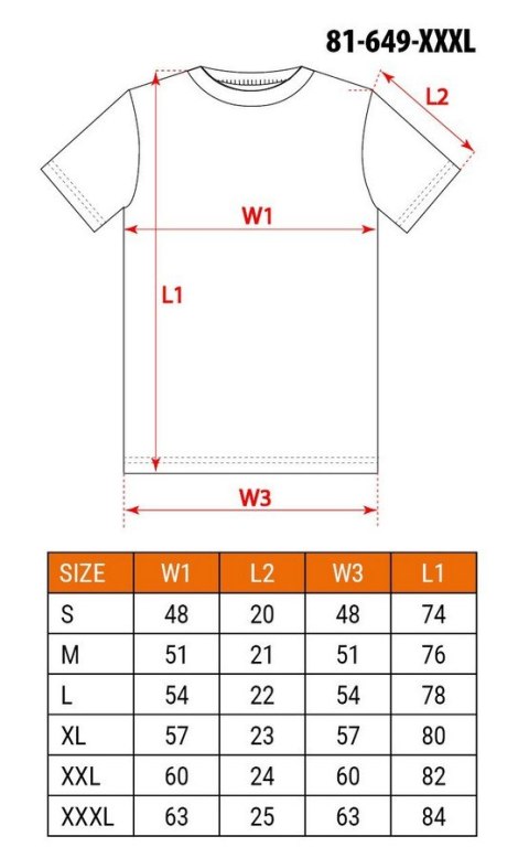 T-SHIRT GRANATOWY ROZMIAR XXXL T-SHIRT GRANATOWY ROZMIAR XXXL