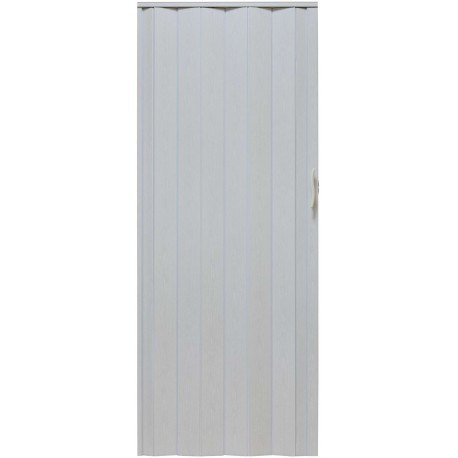 Drzwi harmonijkowe 001P-49-100 biały dąb mat 100 cm Drzwi harmonijkowe 001P-49-100 biały dąb mat 100 cm