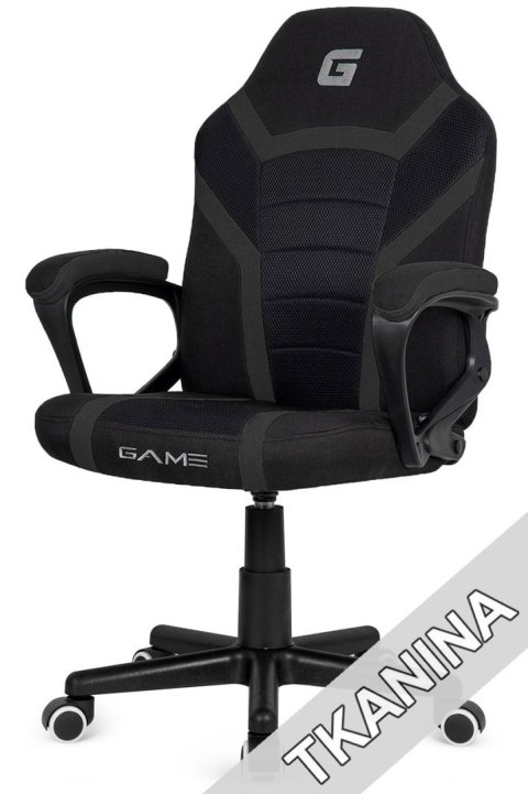 Fotel obrotowy do biurka MARIO BLACK FULL Fabric Fotel obrotowy do biurka MARIO BLACK FULL Fabric