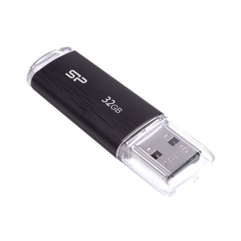 Pendrive Silicon Power Ultima U02 32GB USB 2.0 kolor czarny (SP032GBUF2U02V1K) Pendrive Silicon Power Ultima U02 32GB USB 2.0 kolor czarny (SP032GBUF2U02V1K)