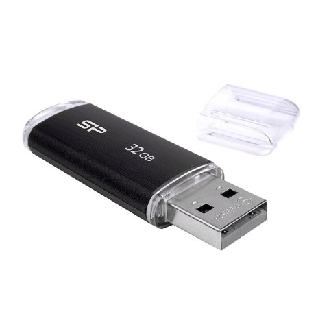 Pendrive Silicon Power Ultima U02 32GB USB 2.0 kolor czarny (SP032GBUF2U02V1K) Pendrive Silicon Power Ultima U02 32GB USB 2.0 kolor czarny (SP032GBUF2U02V1K)