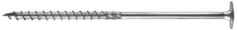 WKRĘT DO DREWNA Z KOŁNIERZEM NA TORX OCYNKOWANY 8*50MM T40