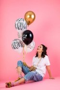 Balony lateksowe Cętki, Pastelowe Białe 30cm, 50 sztuk