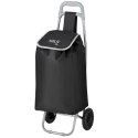 NC17106 WÓZEK NA ZAKUPY 40L CZARNY NLS CAMP
