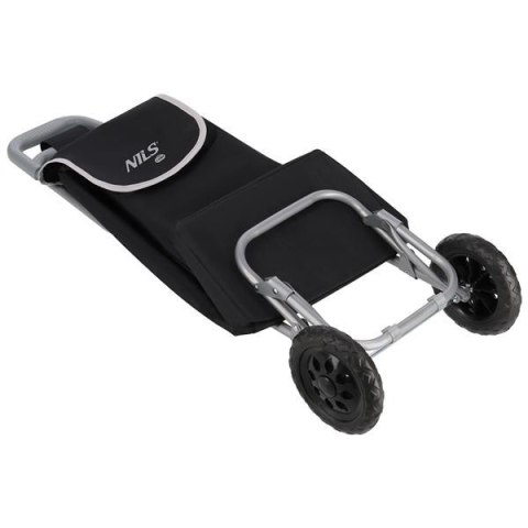 NC17106 WÓZEK NA ZAKUPY 40L CZARNY NLS CAMP