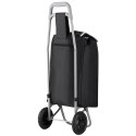 NC17106 WÓZEK NA ZAKUPY 40L CZARNY NLS CAMP