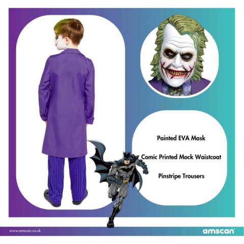 Strój, Kostium przebranie Joker 12-14 lat Strój, Kostium przebranie Joker 12-14 lat