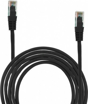 KABEL UTP 5E 1.5M CZARNY PATCHCORD KABEL UTP 5E 1.5M CZARNY PATCHCORD