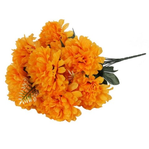 BUKIET 12 CHRYZANTEM 52 CM KOLOR POMARAŃCZOWY BUKIET 12 CHRYZANTEM 52 CM KOLOR POMARAŃCZOWY