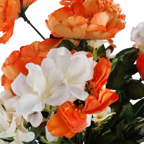 Bukiet 10 kwiatów mix anemonów i hortensji w kolorze POMARAŃCZOWYM Bukiet 10 kwiatów mix anemonów i hortensji w kolorze POMARAŃCZOWYM