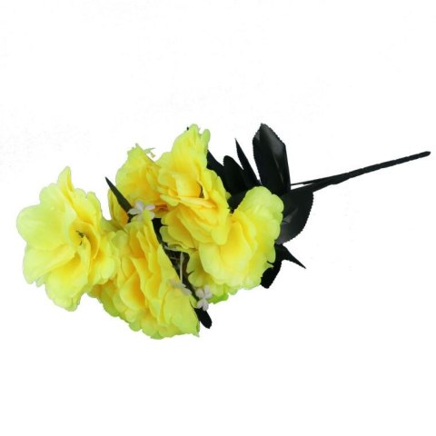 Bukiet 9 GOŹDZIKÓW w kolorze ŻÓŁTYM 54 cm