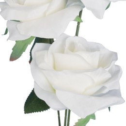 GAŁĄZKA 3 RÓŻ 66 cm KOLOR BIAŁY