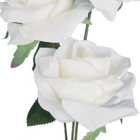 GAŁĄZKA 3 RÓŻ 66 cm KOLOR BIAŁY GAŁĄZKA 3 RÓŻ 66 cm KOLOR BIAŁY