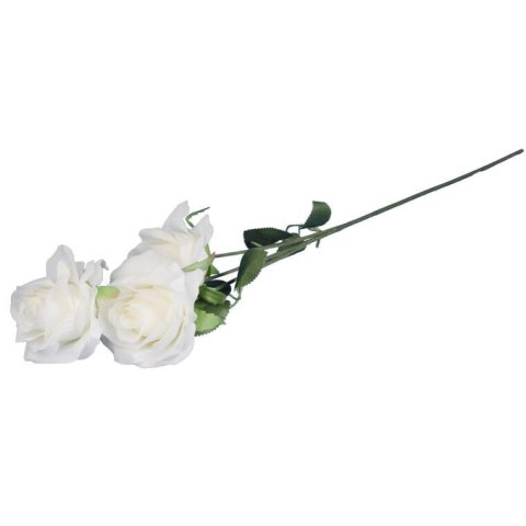 GAŁĄZKA 3 RÓŻ 66 cm KOLOR BIAŁY GAŁĄZKA 3 RÓŻ 66 cm KOLOR BIAŁY
