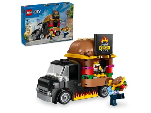LEGO City 60404 Ciężarówka z burgerami LEGO City 60404 Ciężarówka z burgerami