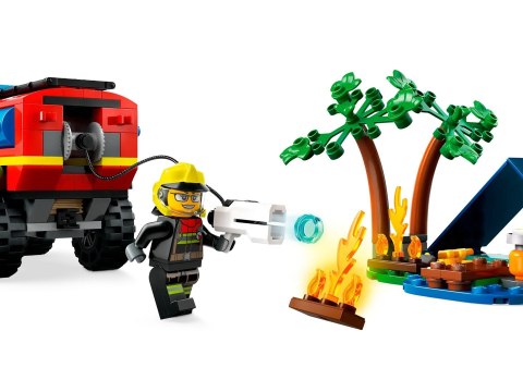 LEGO City 60412 Terenowy wóz strażacki z łodzią ratunkową LEGO City 60412 Terenowy wóz strażacki z łodzią ratunkową