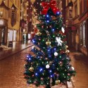 Lampki Choinkowe LED 200szt Zimny Biały - Zewnętrzne i Wewnętrzne, Długość sznura 10m.