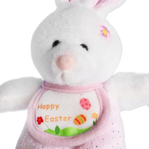Różowy Pluszak KRÓLIK Wielkanocny z Napisem 'Happy Easter' Różowy Pluszak KRÓLIK Wielkanocny z Napisem 'Happy Easter'