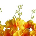 Sztuczne Storczyki w Kolorze Żółtym - Bukiet 5 Sztuk, Wysokość 58cm