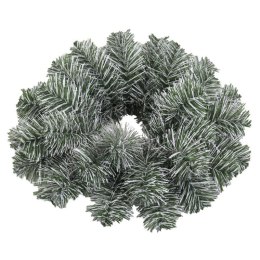 Wianek świerkowy POLSKI zielono biały 30 cm