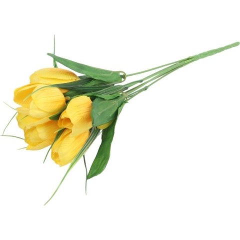 Bukiet 6 TULIPANÓW z trawką 34 cm Bukiet 6 TULIPANÓW z trawką 34 cm